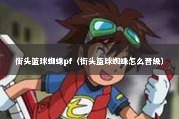 街头篮球蜘蛛pf（街头篮球蜘蛛怎么晋级）